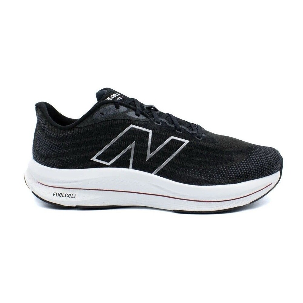 Size 15 New Balance Fuel Cell Walker Elite Wide 2E Black Red Mens MWWKELB1
